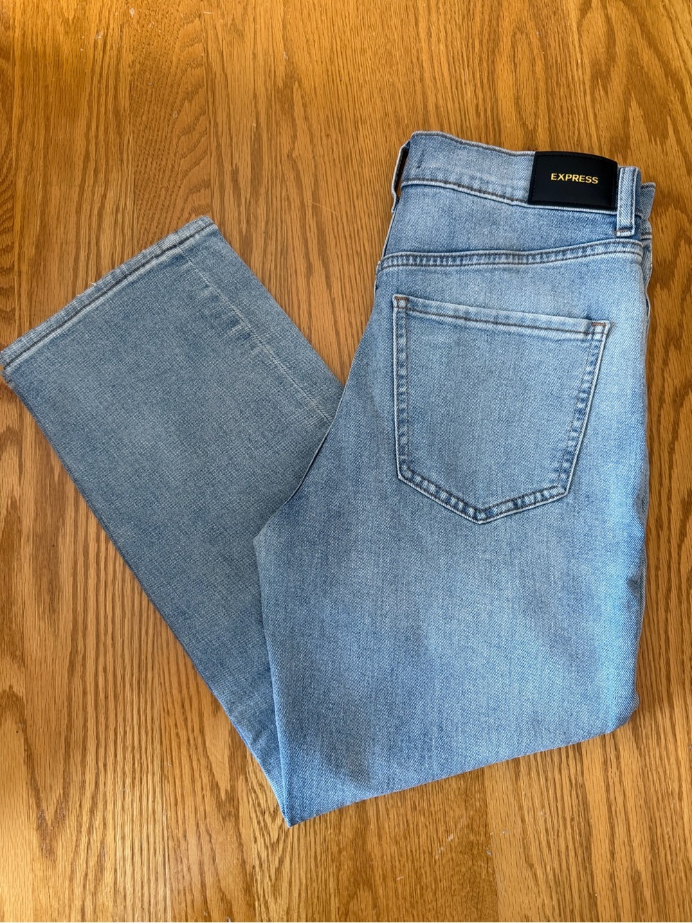 Express Straight Ankle High Rise Jeans Women’s Size 2 Short